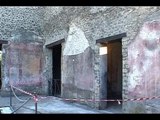 Pompei (NA) - Distacco nell'atrio della Domus della Venere in Conchiglia 1 (27.02.12)
