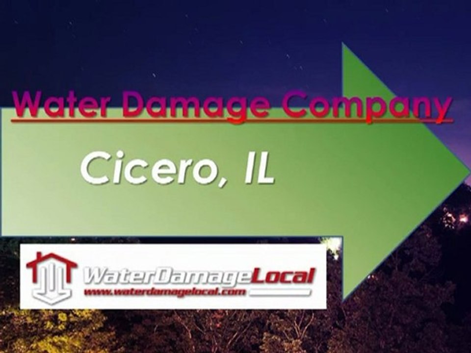 Water Damage Company Cicero, IL