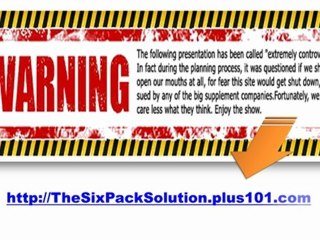 6 Pack abs Program - HOW TO GET SIX PACK ABS