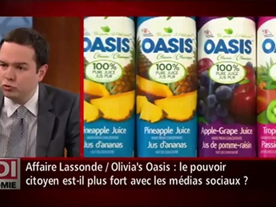 RDI Économie - Entrevue avec Ianik Marcil