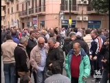 PROTESTA OPERAI GESIP PALERMO TVA NOTIZIE 23 APRILE 2012