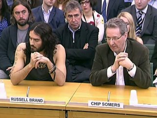 The Russell Brand show arrives at Parliament