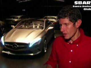 Mike D Beastie Boy with MERCEDES-BENZ CONCEPT STYLE COUPE
