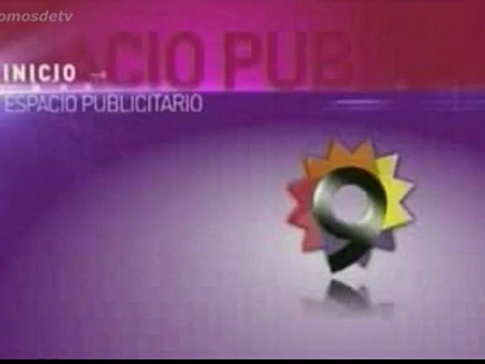Bumpers "Inicio/Fin de Espacio publicitario" de Canal 9 Resistencia - 2012