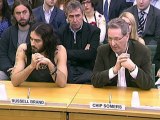 The Russell Brand show arrives at Parliament