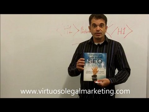 Strategic Law Firm SEO Video 2 - Keywords & On-page Optimization