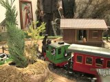 Train LGB, train de jardin : Le parc ferroviaire du Montceau