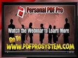 Personal PDF Pro puts PDF Marketing Promotions on Steroids
