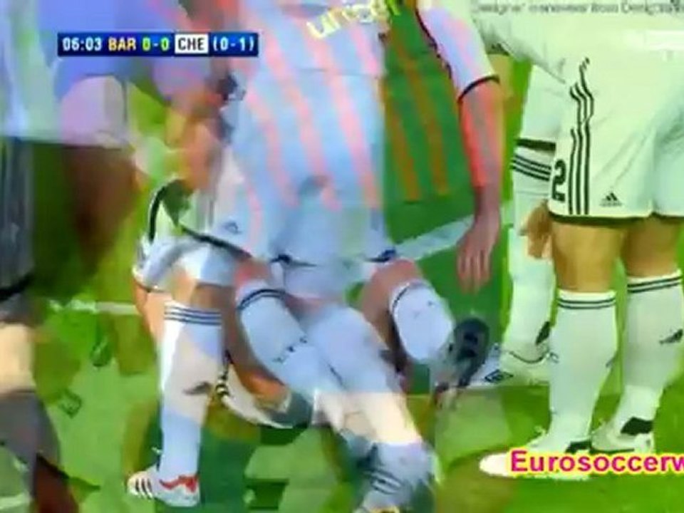 cahill injury against barcelona