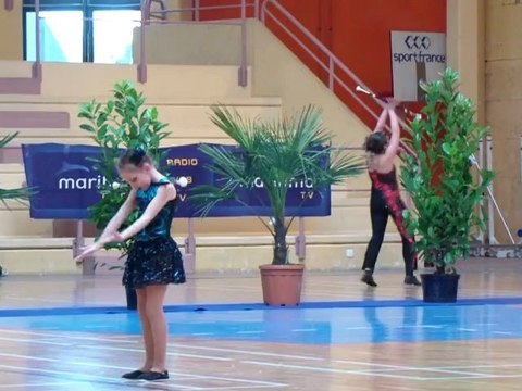 Twirling Bâton Plan de Grasse : Angélica