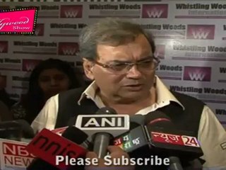 Video herunterladen: Film Industry Supports Whistling Woods International - Subhash Ghai