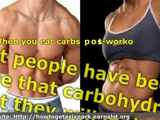 How To Get A Six Pack - The Secret To Six Pack Abs