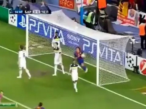 Полуфинал ЛЧ 2011-2012 Барселона - Челси ( Гол Бускетса ) 1 0