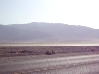 Tempete de sable a la Death Valley