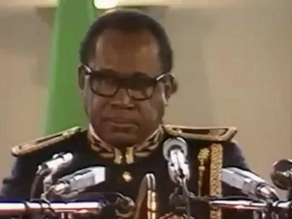 Mobutu Sese seko Kuku Gbendu Wazabanga dans   Comprenez mon émotion - By ALFAVIC