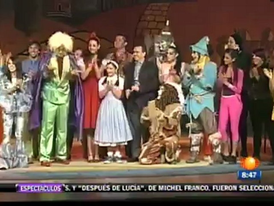 Todo listo para el estreno del MagodeOz2012