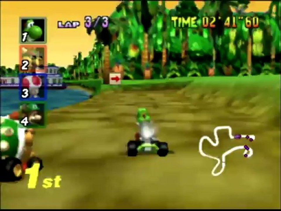 Classic Game Room - MARIO KART 64 for Nintendo 64 review