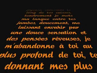 Un soir de relaxation..  Inoubliable instant au parfum enivrant ...