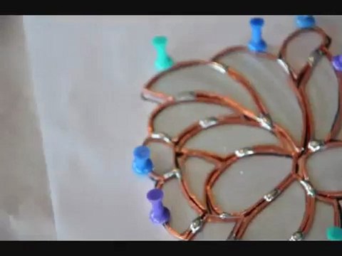 Wichita Stained Glass Artist - Nancy Bole suncatcher stained glass demo