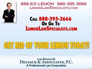 California Lemon Law Process