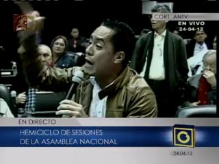 Intercambio entre Diputados Rodríguez y Serra en la AN