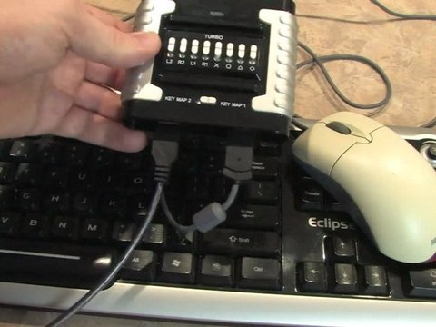 Classic Game Room - PS3 EAGLE EYE Keyboard and Mouse accessory