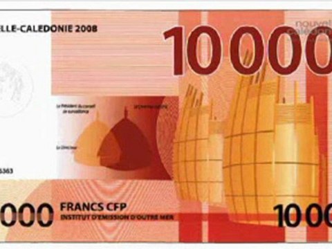 Les Nouveaux Billets Francs CFP