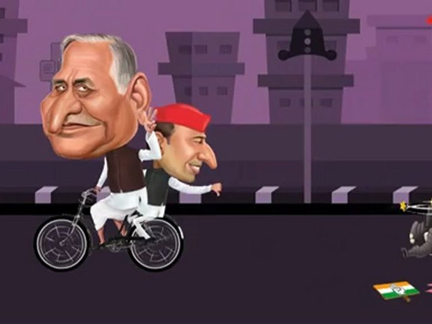 SP Fast - BSP Lost - Funny Animated Video on Mulayam and Mayavati - video  Dailymotion