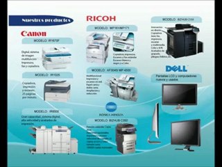 COPIADORAS EN COSTA RICA venta y alquiler b/n & color