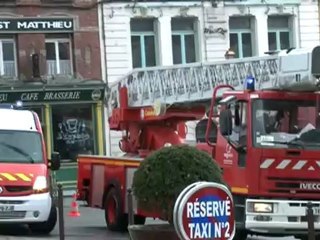 Une fuite de gaz au centre ville du Cateau