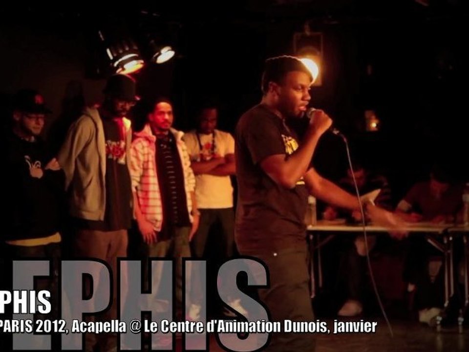 MEPHIS, Acapella @ EOW Paris jan. 2012
