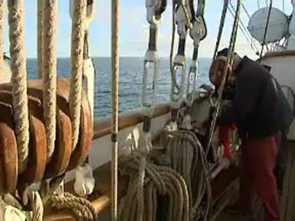 A bord du Belem: épisode 3 "Tout le monde sur le pont"