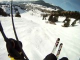 Speed riding  la Clusaz Balme