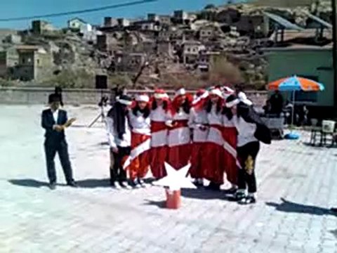 Niğde Merkez Narköy İ.Ö.O 7-8/A Sınıfı 23 Nisan 2012 Etkinlikleri İstiklal Marşı Gösterisi