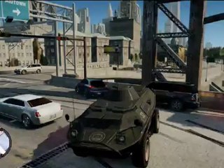 GTA IV TBoGT masacre con Bullet GT y APC