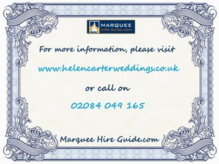 Marquee Hire Guide's Quick Tip Clip #17 – Helen Carter