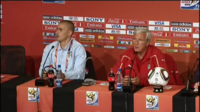 Sudafrica - Lippi e la sfida con la Slovacchia