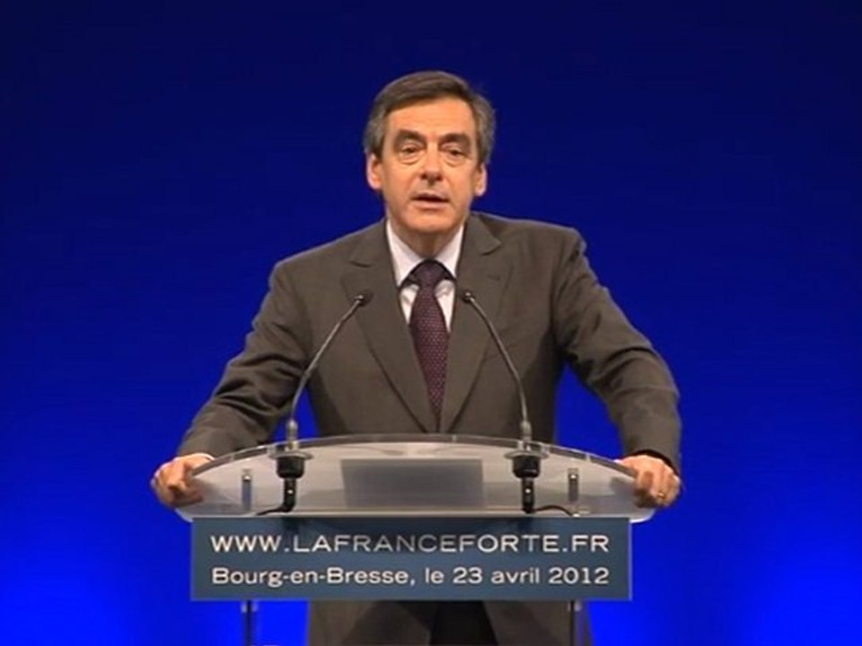 "Parler à tous les Français" : Fillon à Bourg en Bresse
