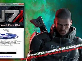 Mass Effect 3 N7 Arsenal Pack Free Giveaway