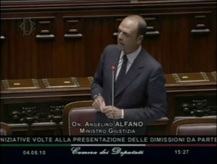 Alfano - La P3 invenzione della sinistra e dei pm