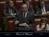 Di Pietro - Berlusconi come Nerone
