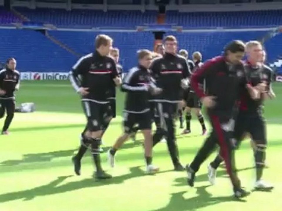 Die Bayern-Stars im sonnigen Madrid