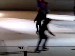 Moi débutant à la patinoire