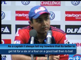 Virendra Sehwag Post match PC 25April