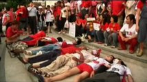 Thailandia - Ritornano le camicie rosse per le strade di Bangkok