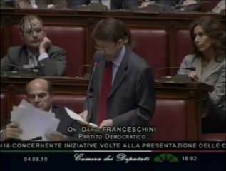 Franceschini - Non viviamo in un paese normale