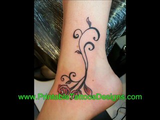 ankle tattoos