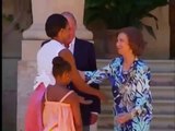 Palma di Maiorca - Michelle Obama a pranzo dal re