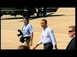 USA - L'arrivo di Obama a Martha's Vineyard