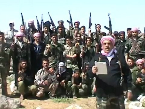 فري برس ادلب الاعلان عن تشكيل كتيبة سيف الحق في ريف معرة النعمان الشرقي التابعة للمجلس العسكري بادلب24 4 2012 Idlib